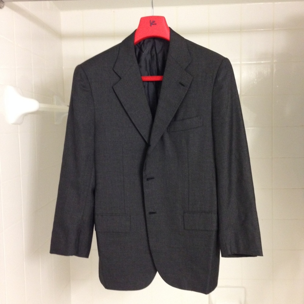 Kiton Napoli Cashmere Gray Sportcoat EU 50C 7D